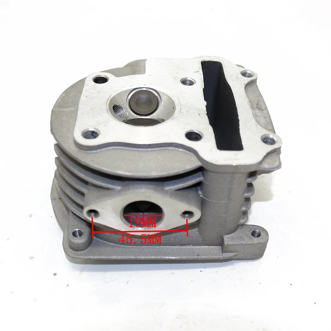 Precision Machined Air Cooled Cylinder Head Durable Engine Spare Parts For Motorcycle Motor Modification Components