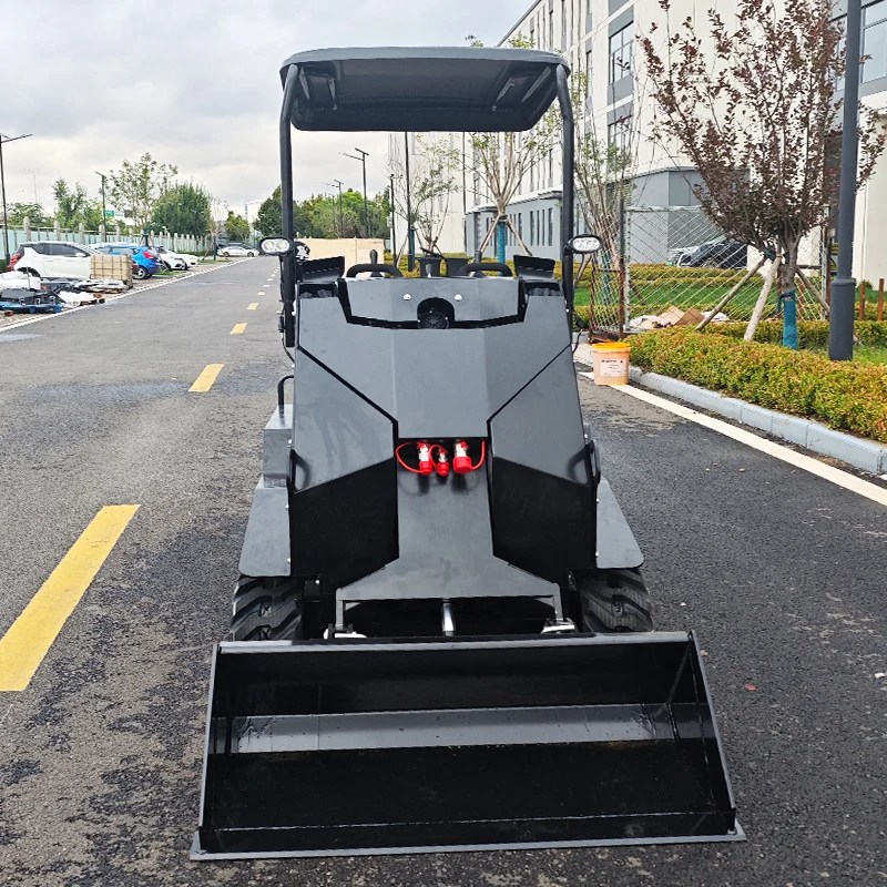 Promotion!!! Cheap Customized Small Skid Steer Diesel Ride-on Infront Loader With Bucket Different Attachment Skid Steer Loader