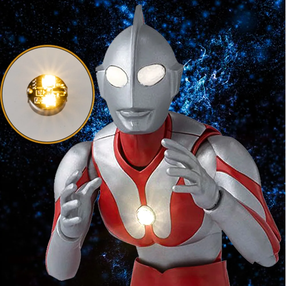 5pcs Magnetic Controlled LED Dual Light Led Double Lamp Toys DIY Model Making with CR927 Battery