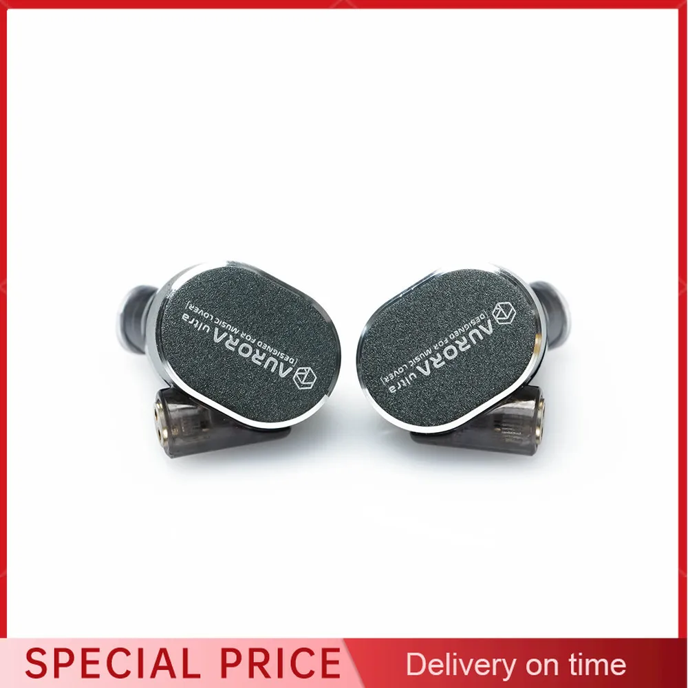 

ROSESELSA Aurora Ultra 1DD + 1 планшетный драйвер, гибридные наушники-вкладыши Hi-Fi игровые наушники с ЦАП от 3,5 мм до типа C