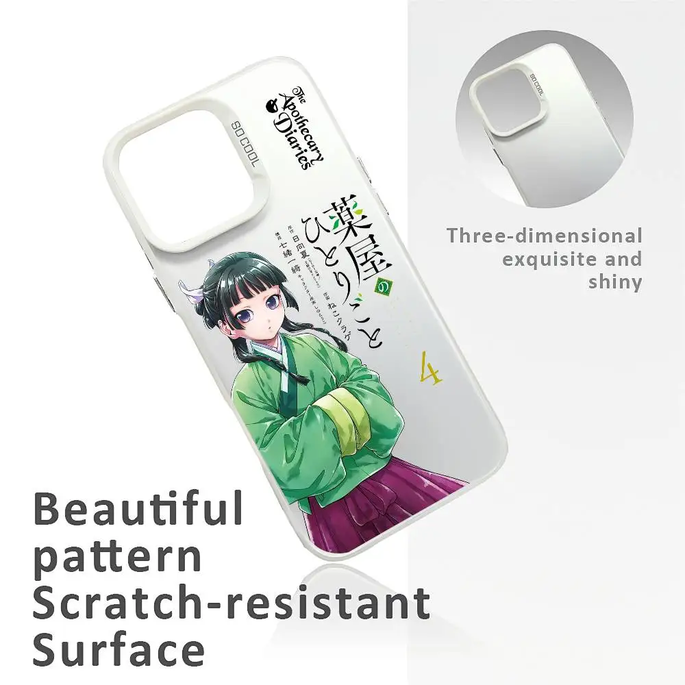 Maomao Jinshi Apothecary Diarie Phone Case for Samsung Galaxy S25 S23 S22 Note20 FE Ultra Edge Plus 5G Fall Matte Back Cover - náhled 5