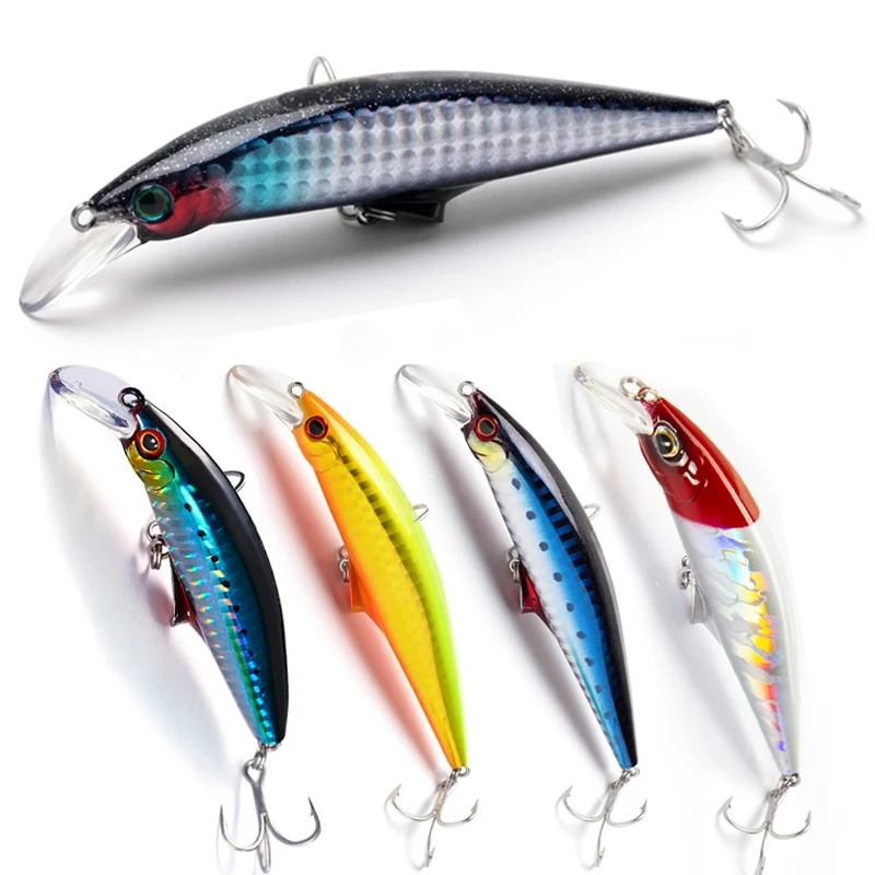 Heavyweight Sinking Minnow Fishing Lures 120mm 45g Long Casting Artificial Hard Bait Saltwater Trout Bass Wobblers for Pike image 5
