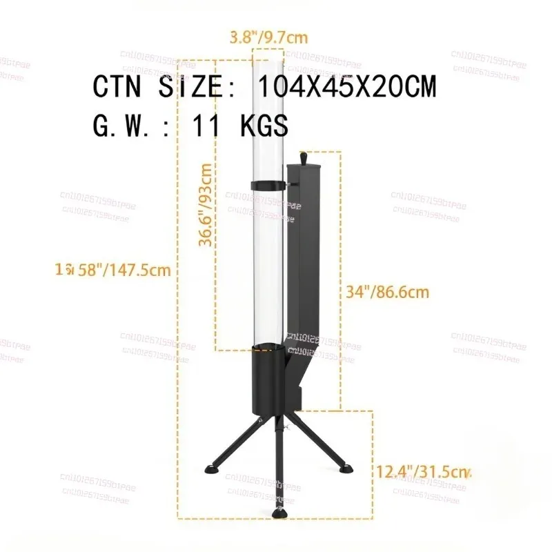 Outdoor Camping Winter Pellet Stove Heater Vertical Wood-Burning Rocket Stove Rocket Launcher Patio Heater