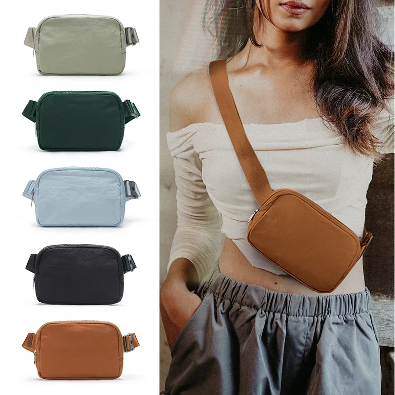 

Belt Bag for Women Men, Fashion Crossbody Fanny Packs Waterproof Mini Waist Bag Bum Bag for Running, Hiking, Walking and Travel