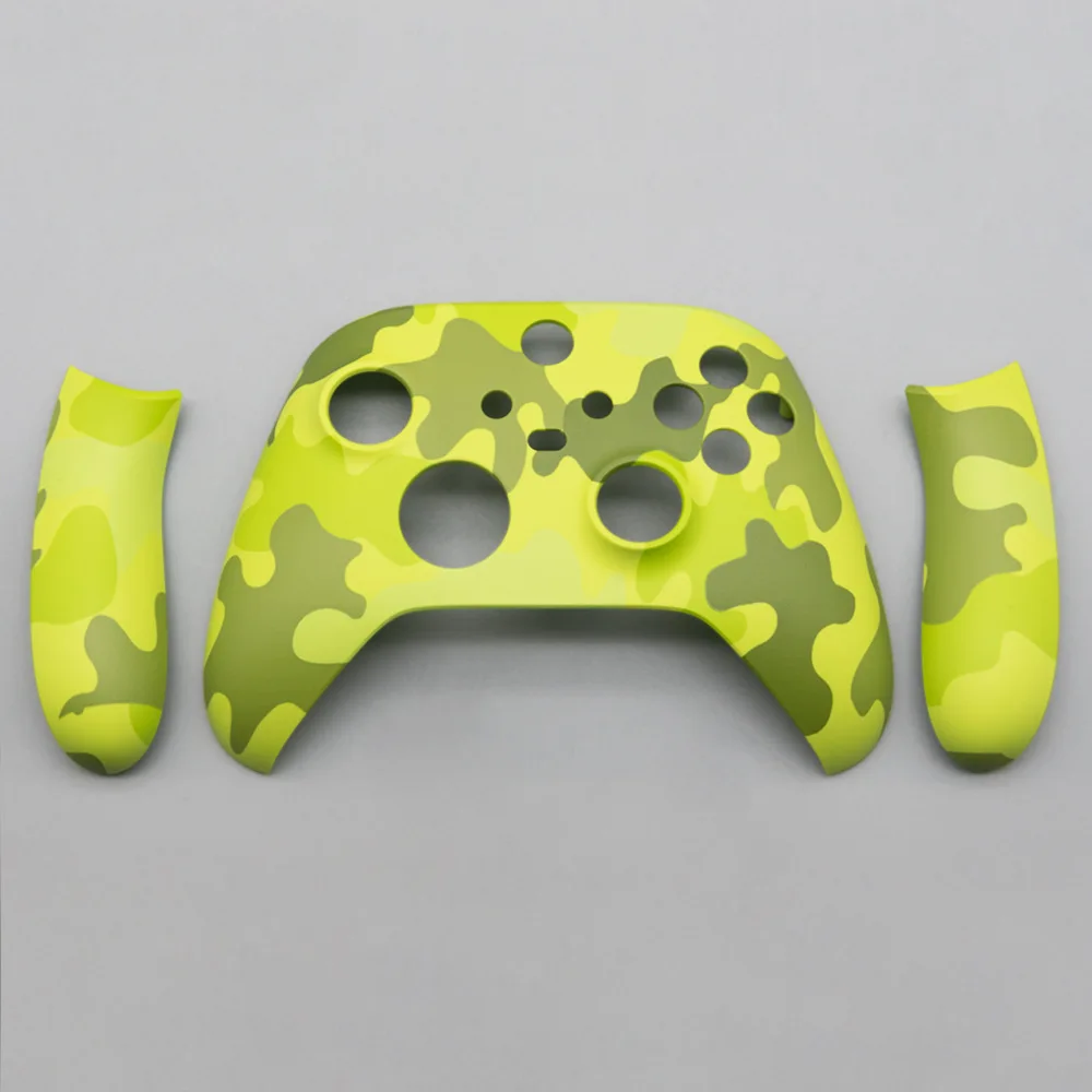 Custom Shell Frontplatte Abdeckung Front Gehäuse Gehäuse für Xbox Serie X & S Controller Seitens chienen Heckgriff Griff Rückwände Camo