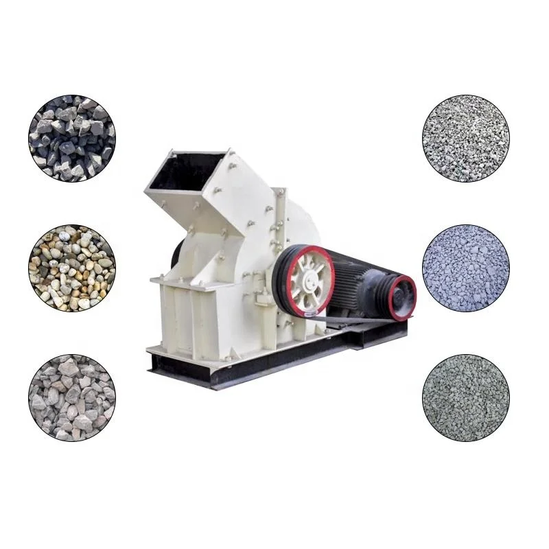 Stone Crushing Equipment with Motor Bearing Core Components Portable Mini Track Hammer Crusher Impact Crusher Miller 200*300