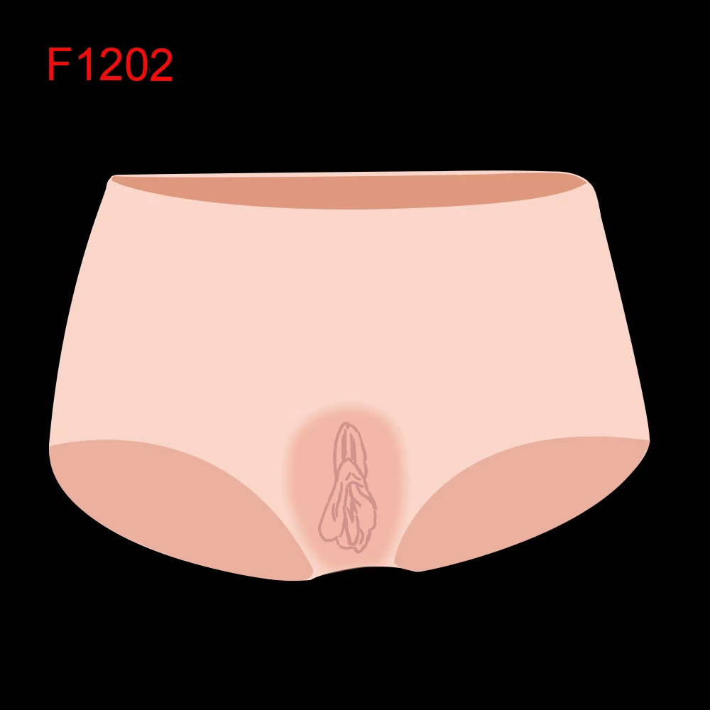 FAAK Silicone Briefs Can be Inserted for Man Panty Hiding Gaff Panty Hip Enhancer For Crossdresser Transgender Cosplay