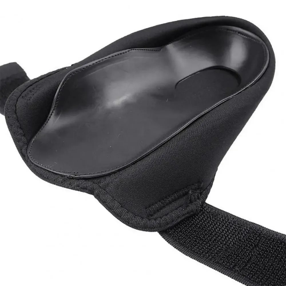 New U-shaped Heel Cup Protector Comfortable Relief Shock Absorption Arch Shoe Cover Black Arch Support Insoles Foot Care