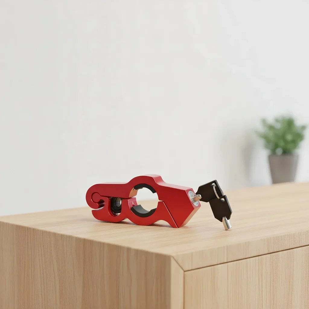 

Motorcycle Lever Lock: 360° Protection with MIL-STD-810G Military-Grade Certification