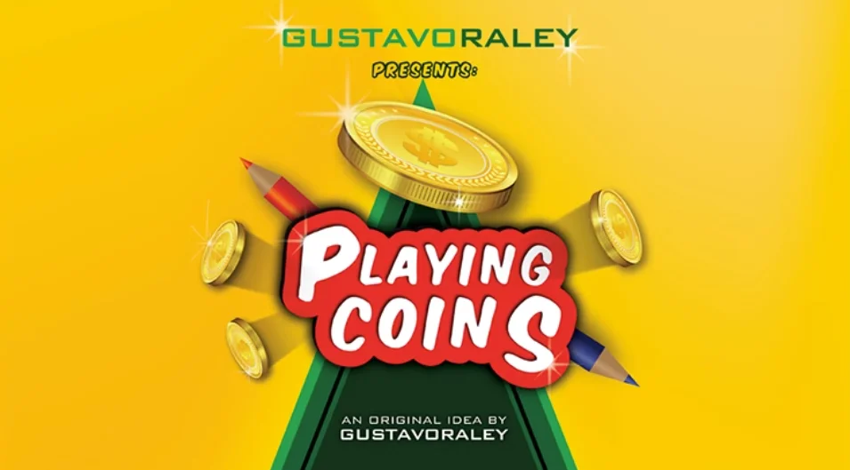 2023 Playing Coins by Gustavo Raley - Magic Tricks