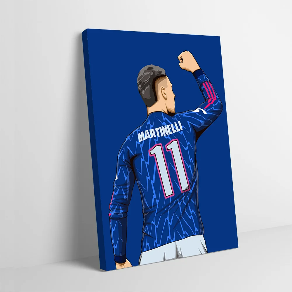 Póster impreso de Gabriel Martinelli, imágenes personalizables, cuadro sobre lienzo para pared, regalo para decoración de sala de juegos, varita para el hogar Deko