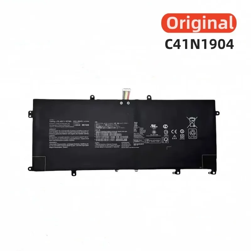 

100% оригинал 15,48 В 4347 мАч для ASUS C41N1904 U3700J U4700E U4700J U4700I UX325EA UX393JA UX393EA UX425IA UX3000E аккумулятор для ноутбука