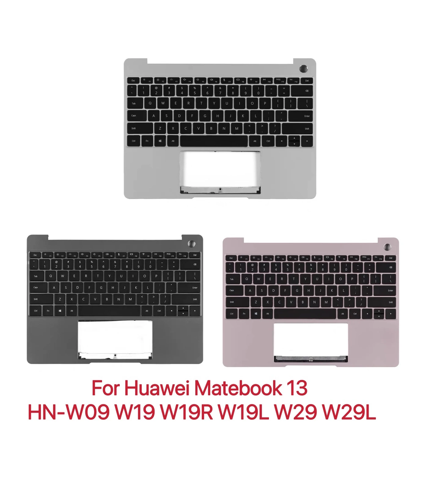 Keyboard For Huawei Matebook 13 HN-W09 W19 W19R W19L W29 W29L HN Series Original Part Palmrest With Backlit