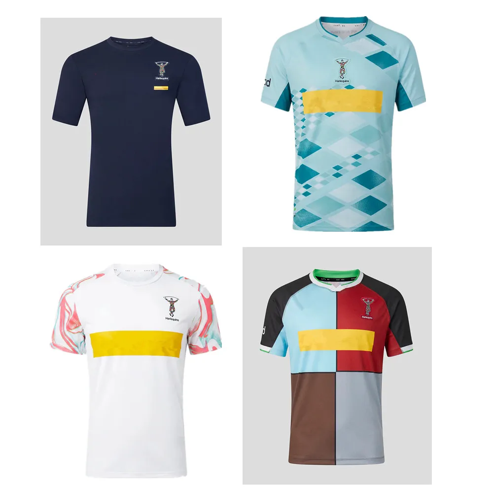 2027 Harlequins rugby JERSEY Training suit vest man rugby shirt t-shirt jerseys