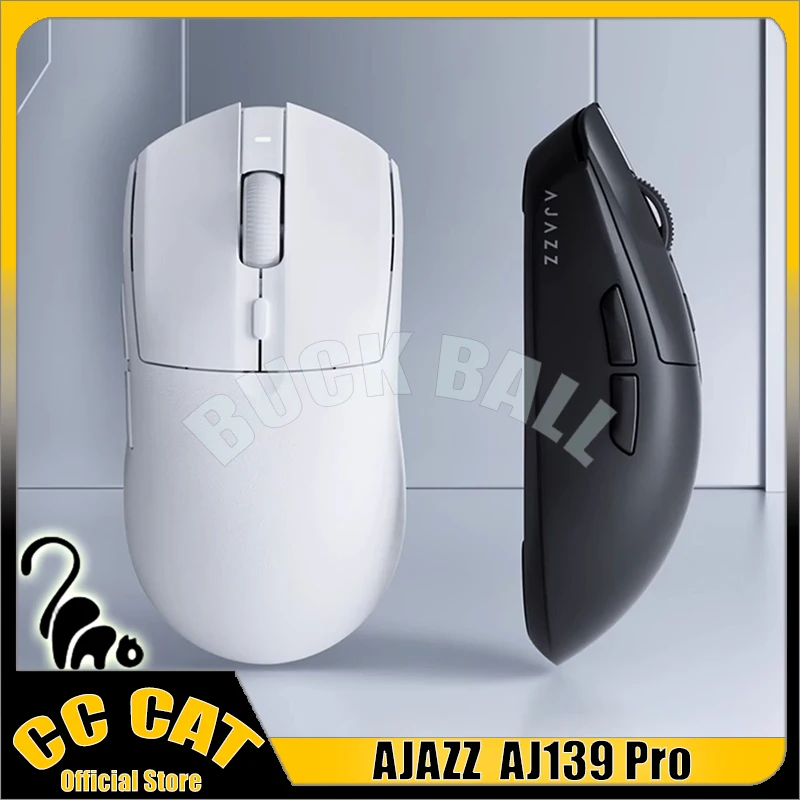 

Мышь Ajazz Aj139 беспроводная, 2 режима, 2,4 ГГц, с датчиком