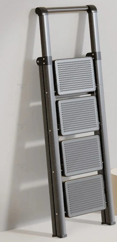 New household folding telescopic indoor multi-function thickened herringbone ladder four or five steps portable ladder