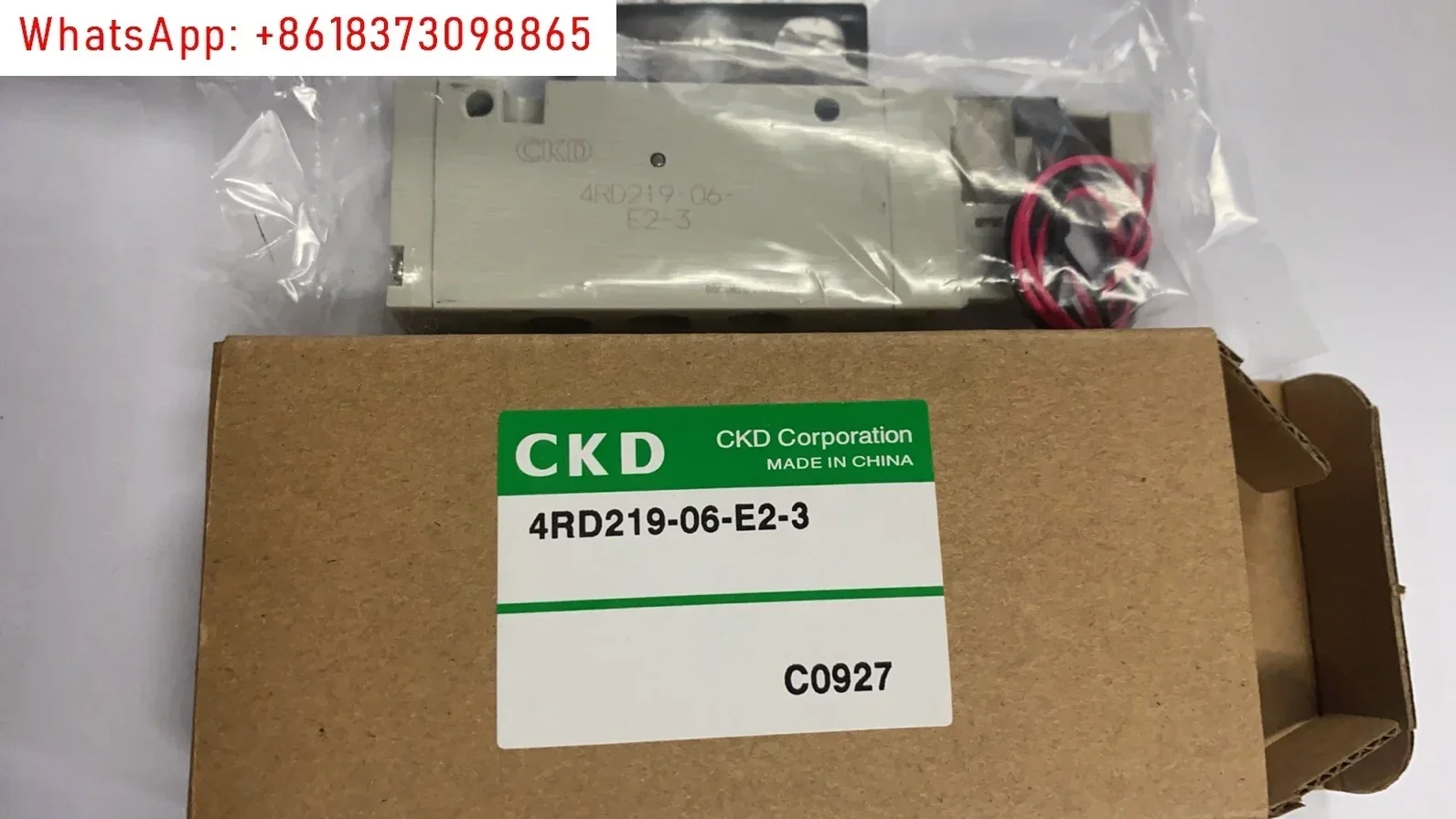 

Электромагнитный клапан CKD 4RD219-06-E2-3 DC24V
