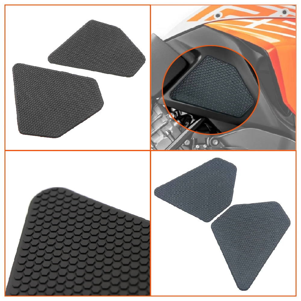 Fits for KTM 1290 Super Adventure 1050 1090 1190 ADV R S T Motorcycle Tank Pad FuelTank Side Knee Traction Grips Anti Slip Pads