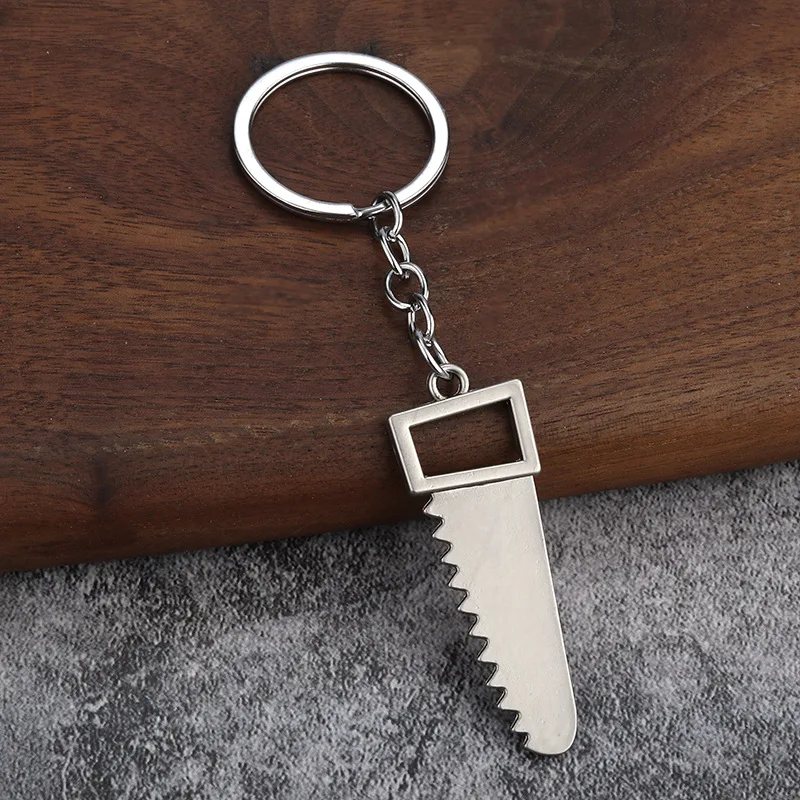 3d Simulation Tool Key Chain Creative Tool Key Chain Metal Practical Gift Wrench Tool Key Chain