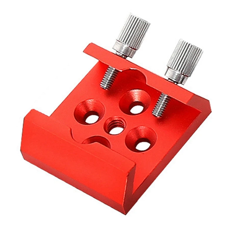 Promotion! 2X Telescope Finder Scope Base Mount Adapter Flat Base For Dovetail Slot 1/4 Thread Conversion Accessories Red