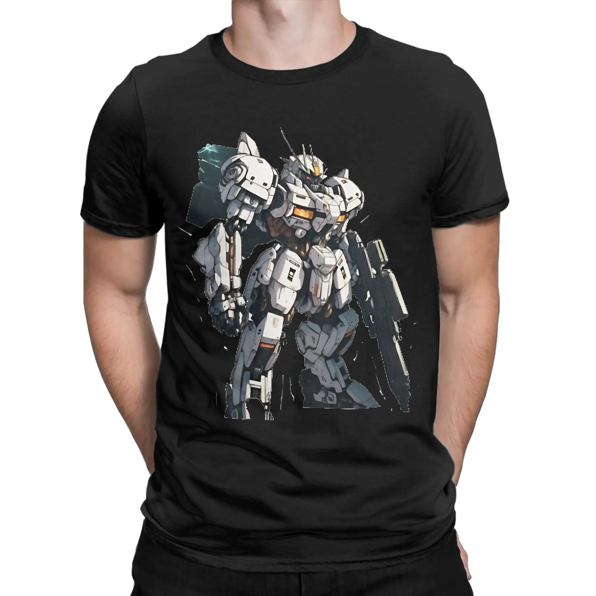 Armored Core Raven s Nest Merc organizational Funny 100% Cotton T-Shirt Armored Core Tees Tops For Men
