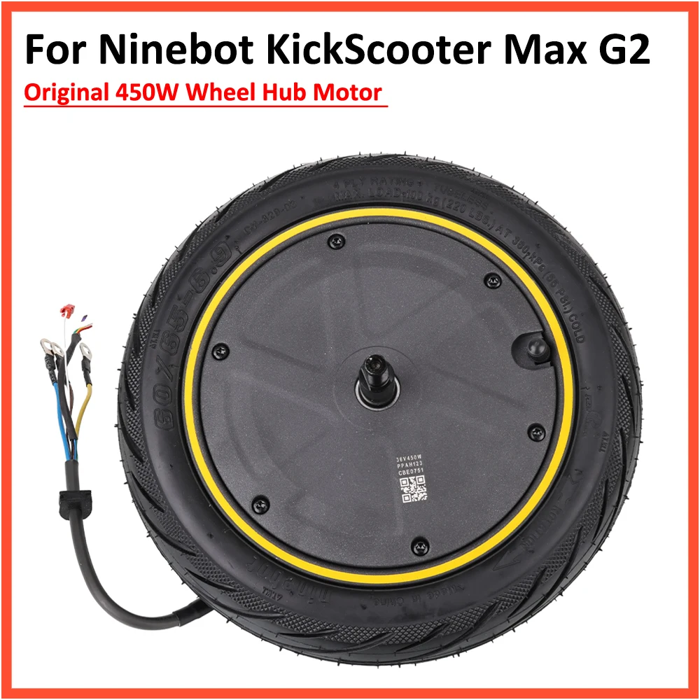 Original 450W Wheel Hub Motor For Ninebot Max G2 Electric Scooter Max2 Engine Pneumatic Vacuum Tire Replacement Parts