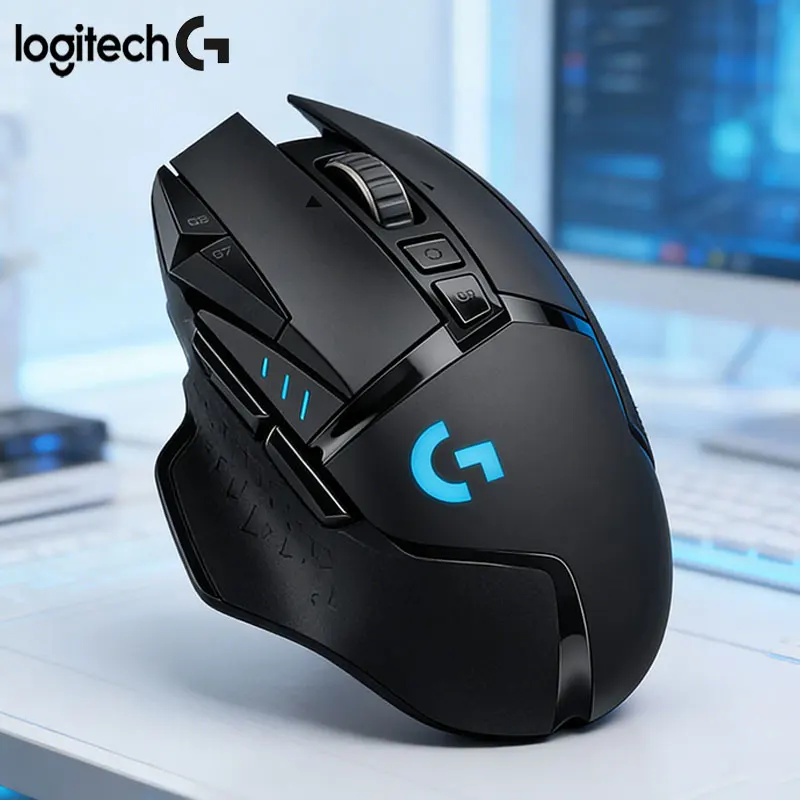 Logitech G502/G102/G203 Wireless eSports mouse, low latency, dual-use for gaming and office, compatible with desktop and laptop