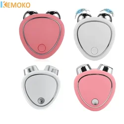 Facial EMS Lifting Machine Face Massage Roller Microcurrent Sonic Skin Rejuvenation Tightening AntiWrinkle Vibration Beauty Care