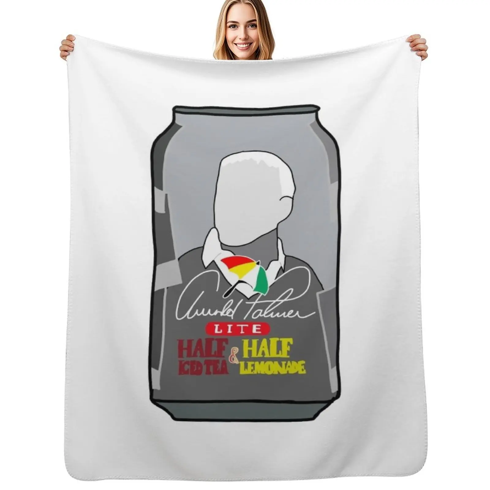 

Arnold Palmer Drink Can Throw Blanket Flannel Fleece Soft Warm Throw Blanket