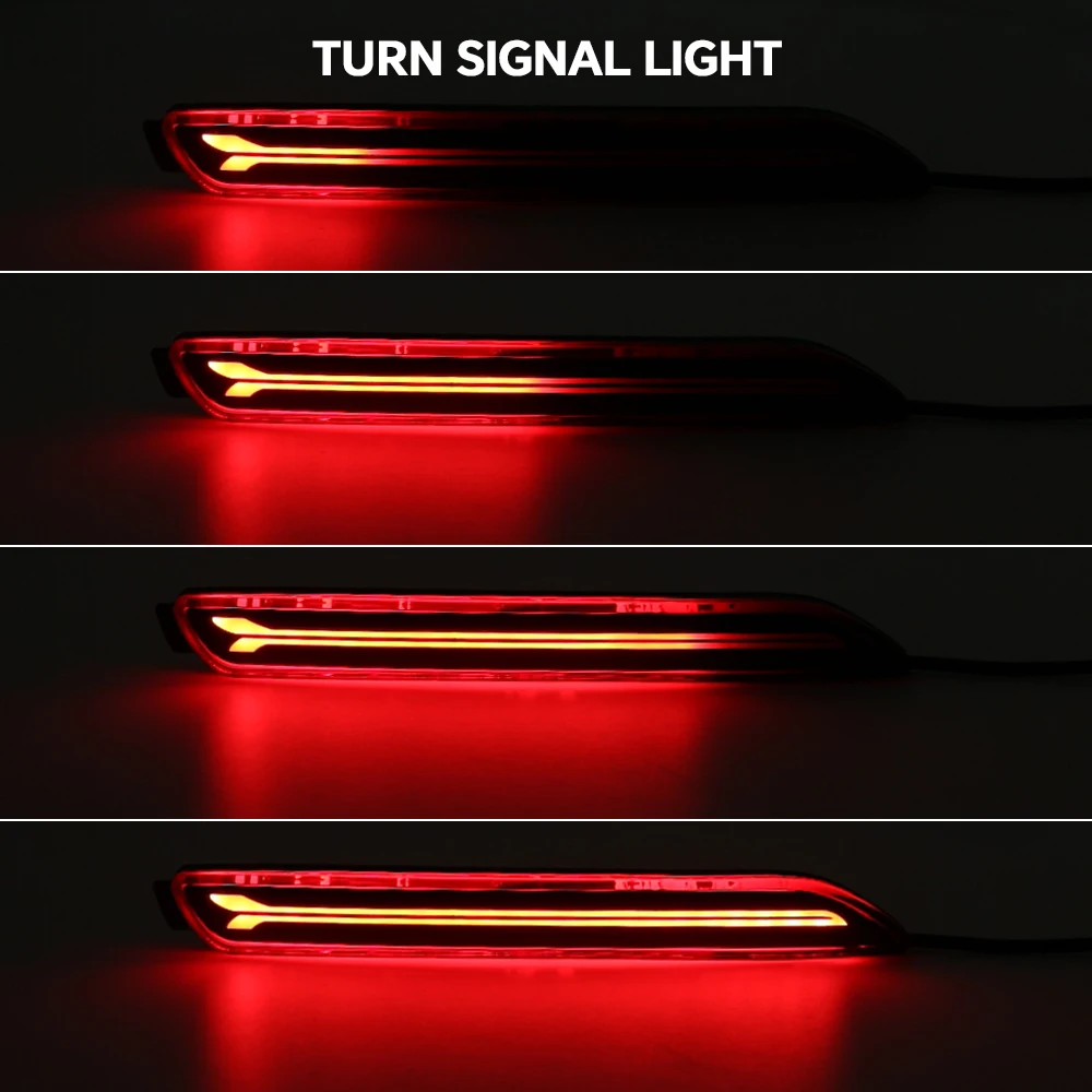 Thumbnail 4 - #10 Newest Rear Bumper Light Assembly