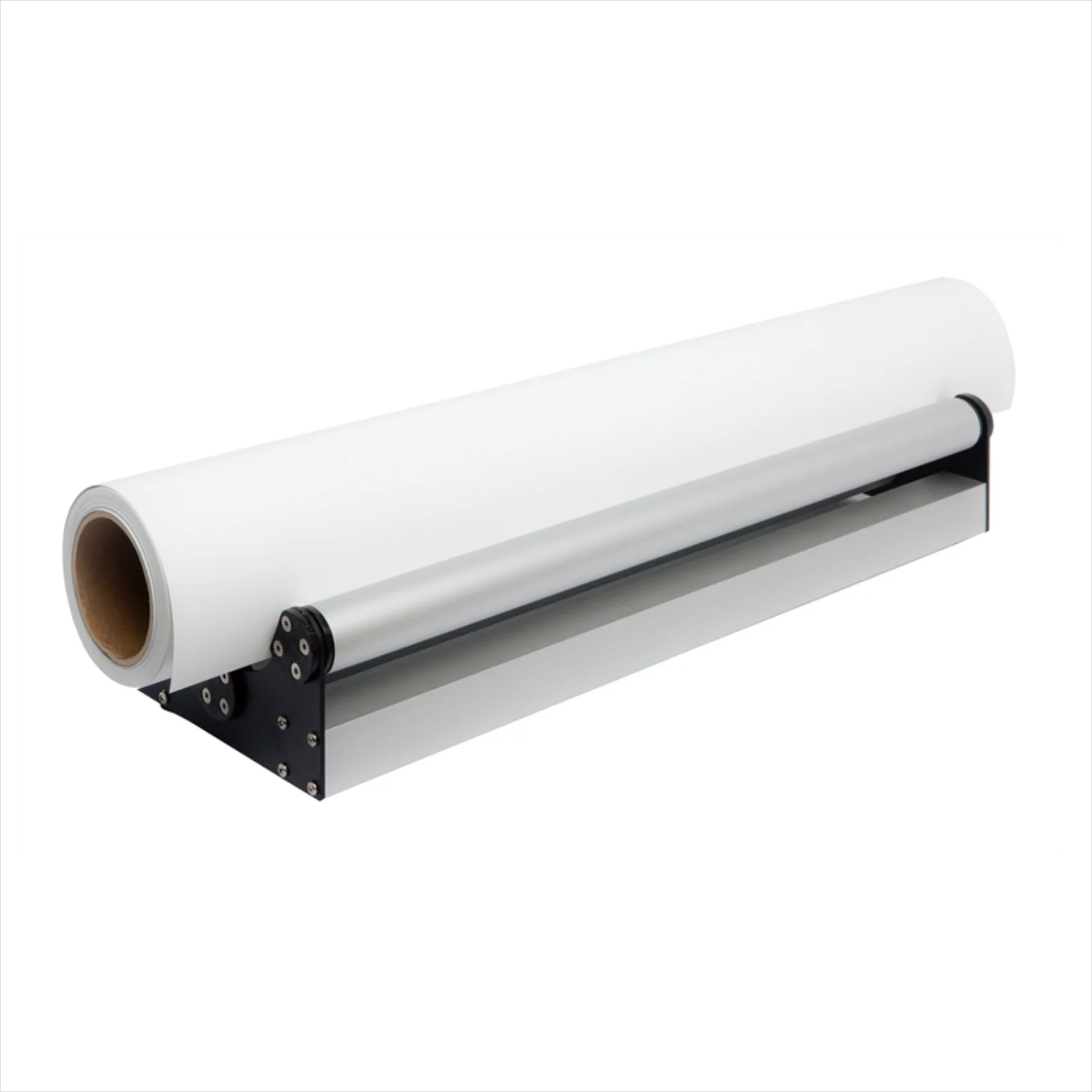 Suporte de Rolo de Mídia Cf01 28 39 Resistente para Prateleira de Papel de Corte de Sinal Acrílico para Material de Laminação