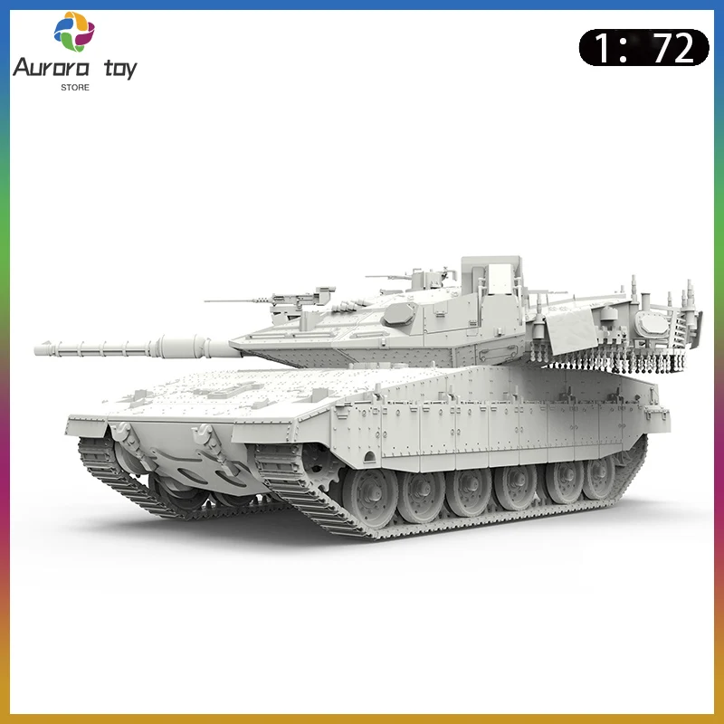 

Meng 1/72 Израиль Mk,4 м, сборная фигурка основного боевого танка 72-006, модель в сборе, неокрасная Коллекционная пластиковая игрушка на заказ, подарок