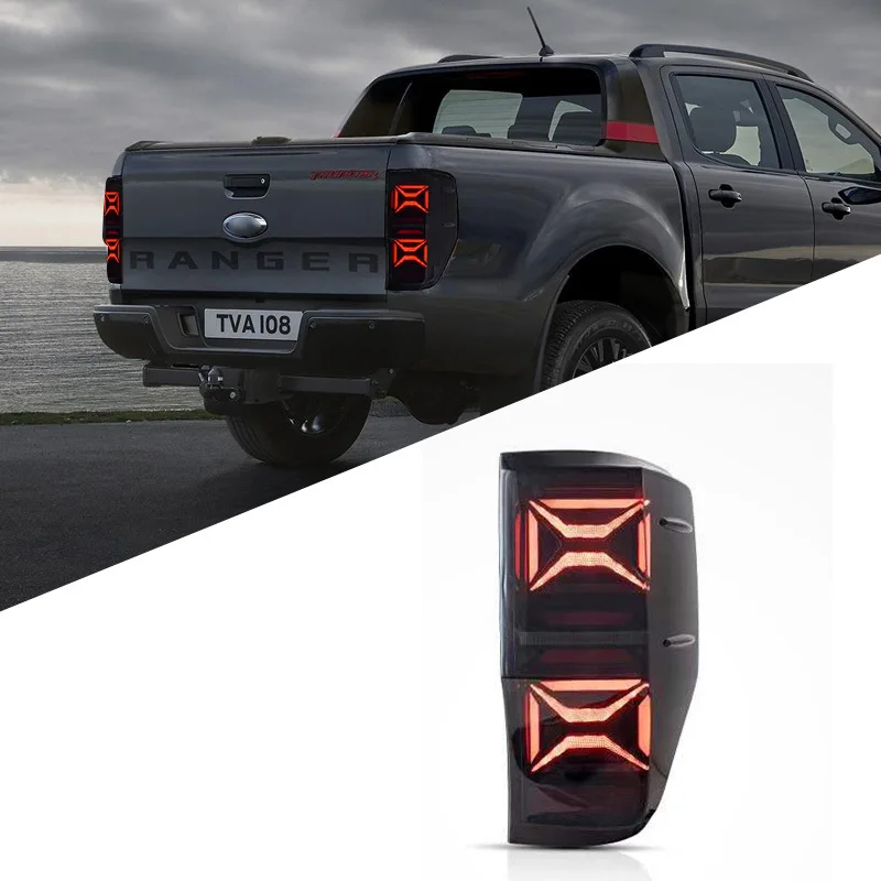 

Suitable for FORD Ford Ranger tail light assembly modified LED running water turn signal led running light brake light