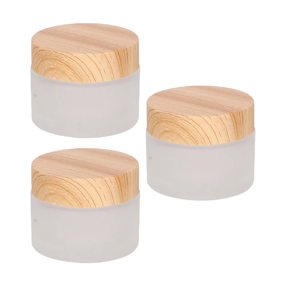 3 ชิ้นขวดครีมเปล่าน้ำหนักเบาขนาดกะทัดรัดภาชนะรีฟิลสำหรับครีมบำรุงผิวหน้าแชมพูโลชั่นบำรุงผิวใช้สำหรับเดินทาง