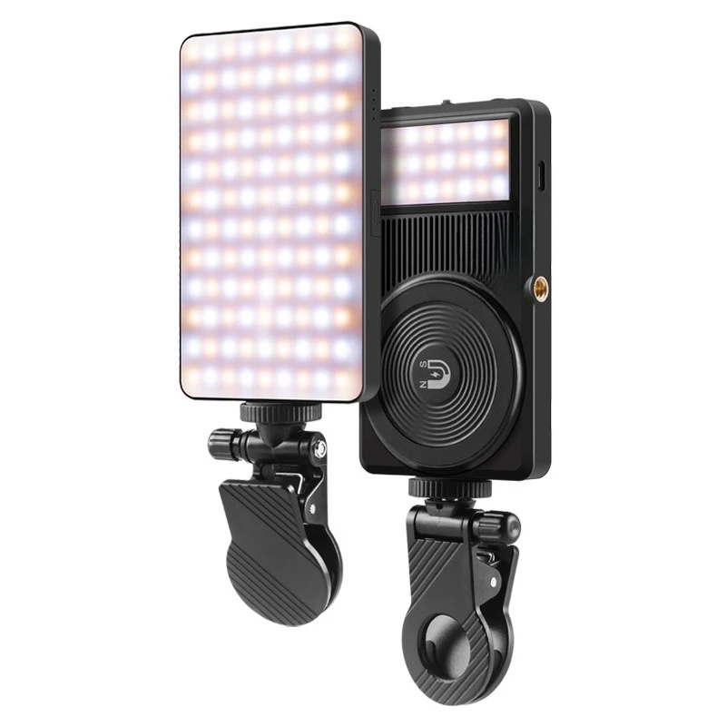 M19 double-sided shooting portable magnetic filling light photography live short video photography light