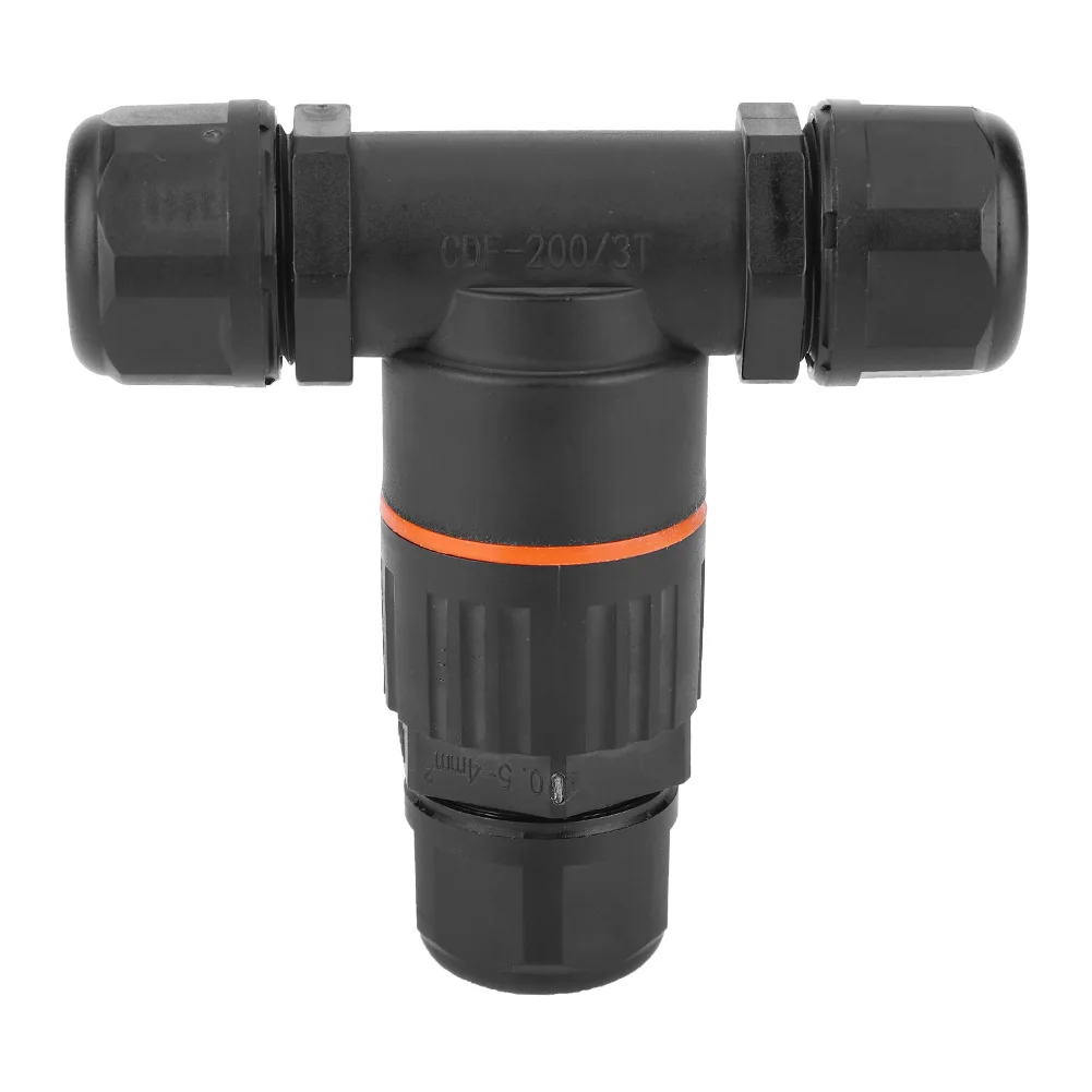 

450V 32A IP68 Waterproof 3 Way Cable Connector Outdoor Junction Box