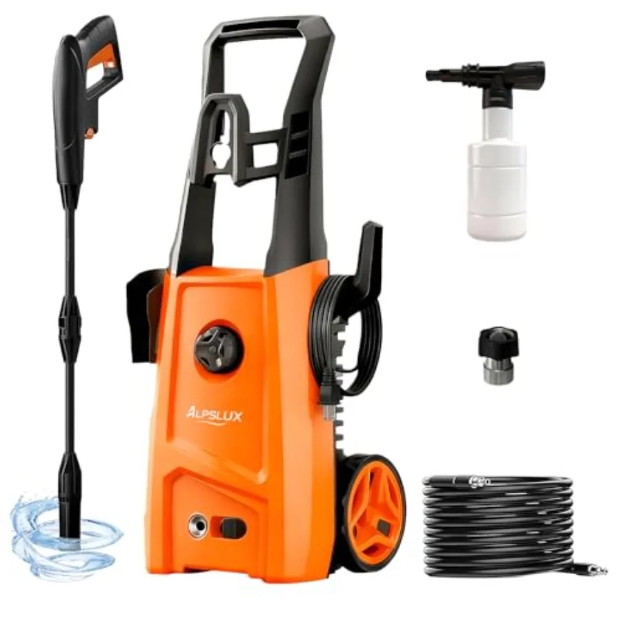 

Электрическая мойка высокого давления с регулируемой насадкой для чистки