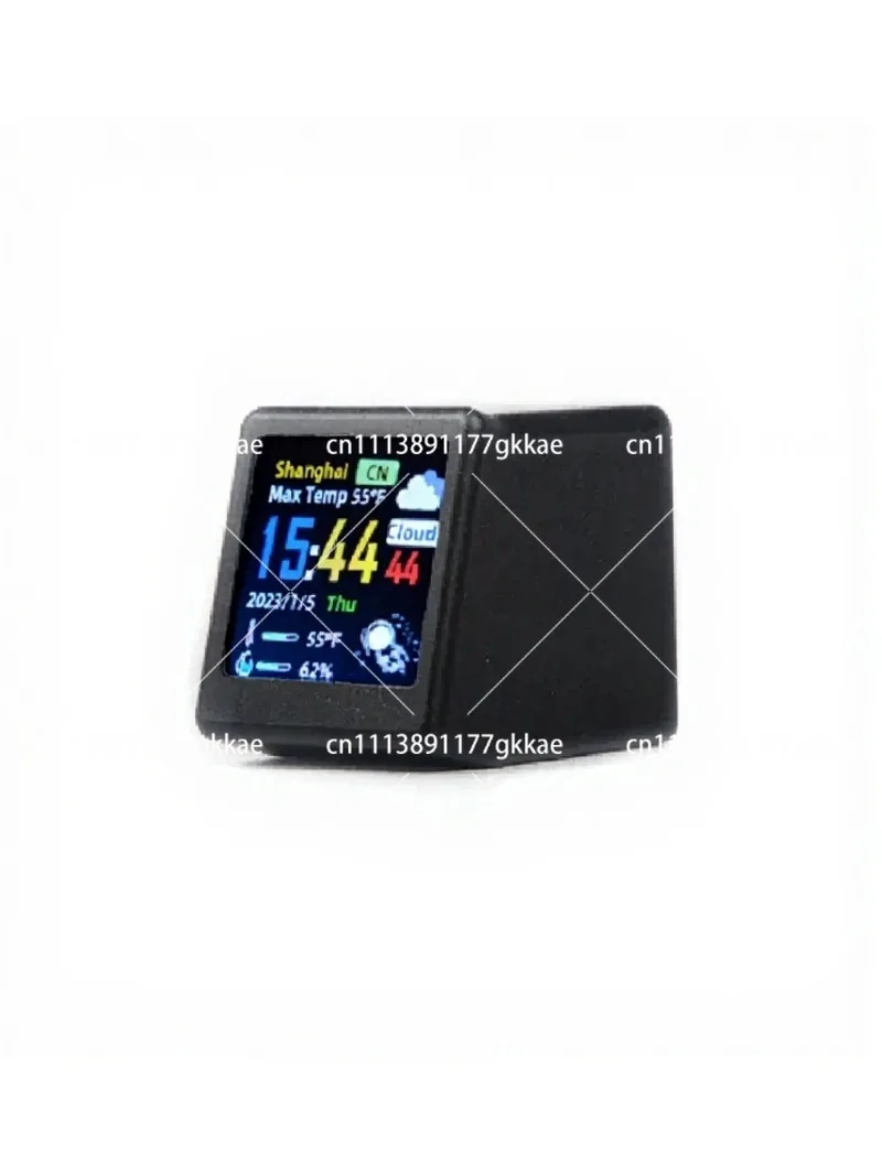 Smart WiFi Desktop Weather Clock with Temperature & Humidity Display