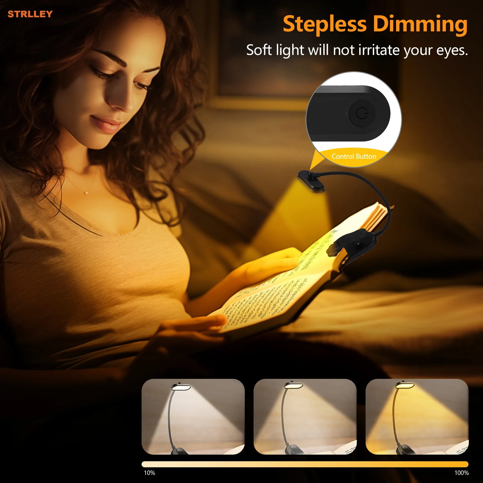 Luz de Leitura LED Recarregáve - Book Light Flexible avaliação e preço