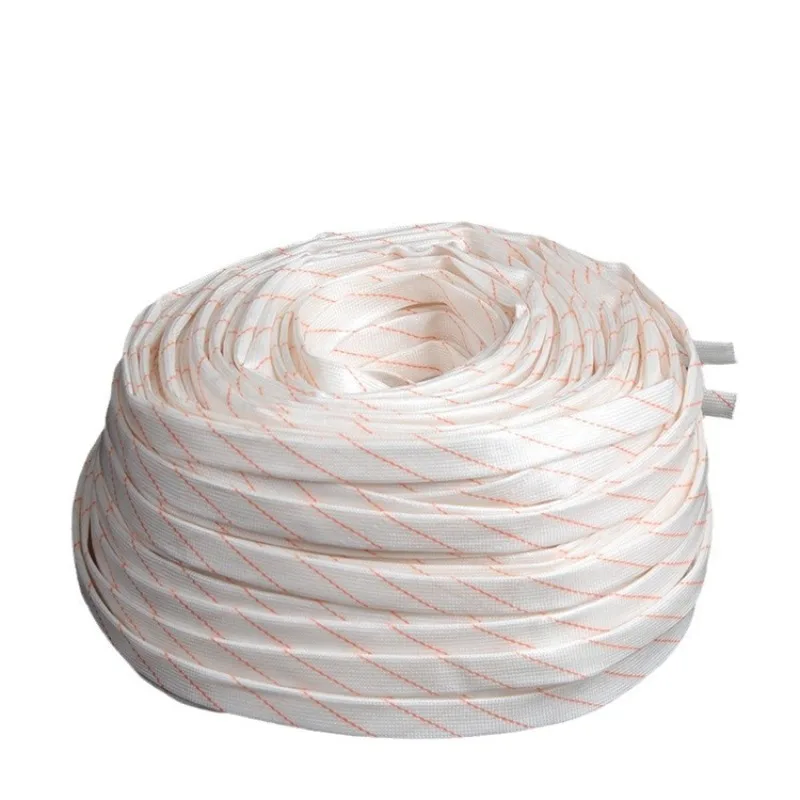 Electrical wire sheath glass fiber casing, wiring insulation casing, yellow wax tube 1500V whole roll