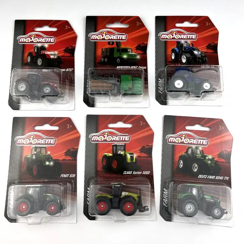 Majorette 1:64 work truck Rural Series FENDT Claas serion massey ferguson deutz fahr valtra collection metal car model toys gift