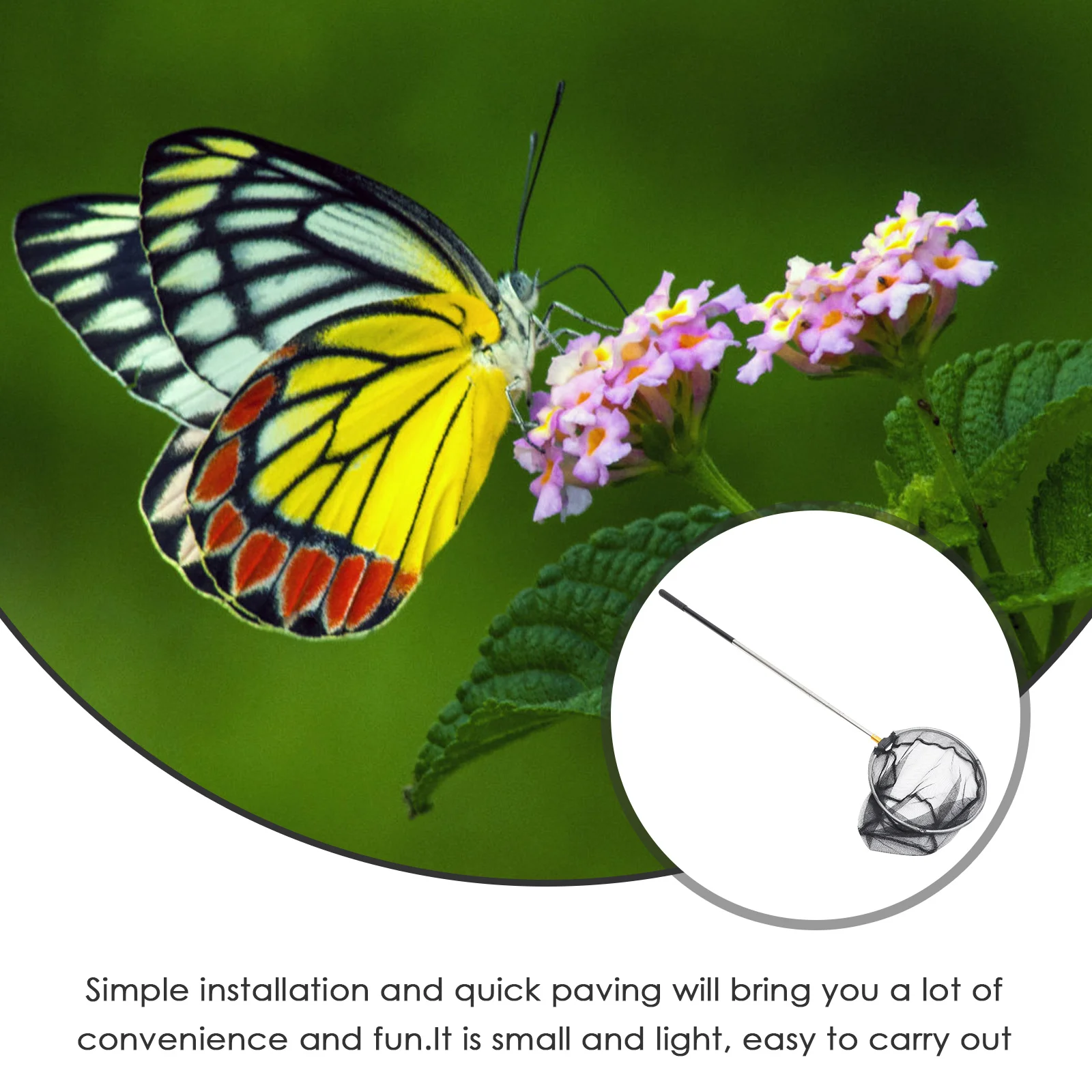 

Telescopic Fishing Net 150cm Extendable Insect Catcher Stainless Steel Handle Butterfly Nets Portable Child Outdoor Garden
