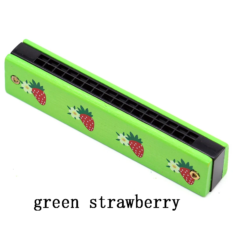 Kinderen Houten Mondharmonica Muziekinstrument Speelgoed Muziek Leermiddelen Puzzel Vroeg Onderwijs Kleuterschool Beginners TMZ - afbeelding 1