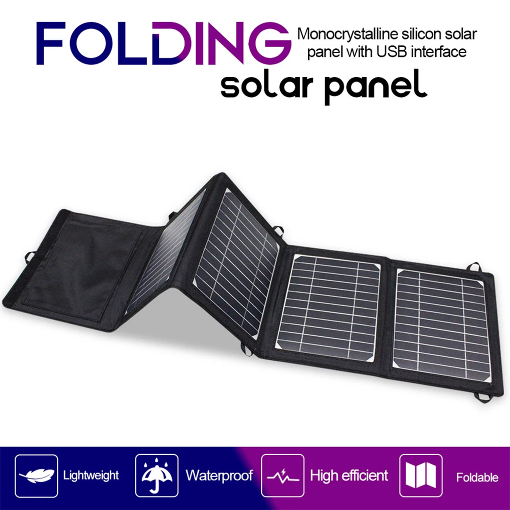 Placa impermeável do banco de potência do carregador do telefone do painel de carregamento solar 14W