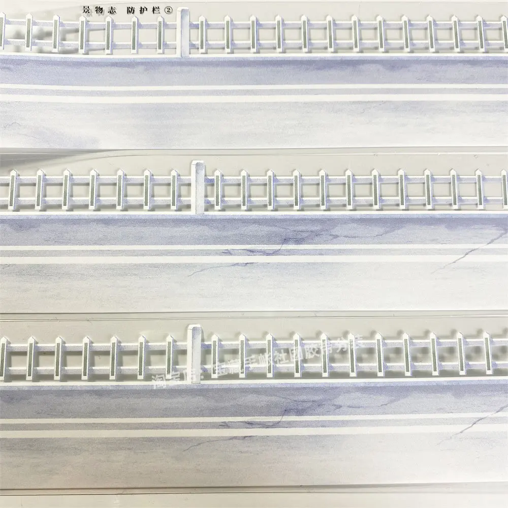 

Декоративная лента васи-типа Journal Y64 с текстурой древнего ПЭТ, для скрапбукинга, коллацев и создания сцен, с элементами ограждений, двойной нулевой линией и текстурой земляной полосы.