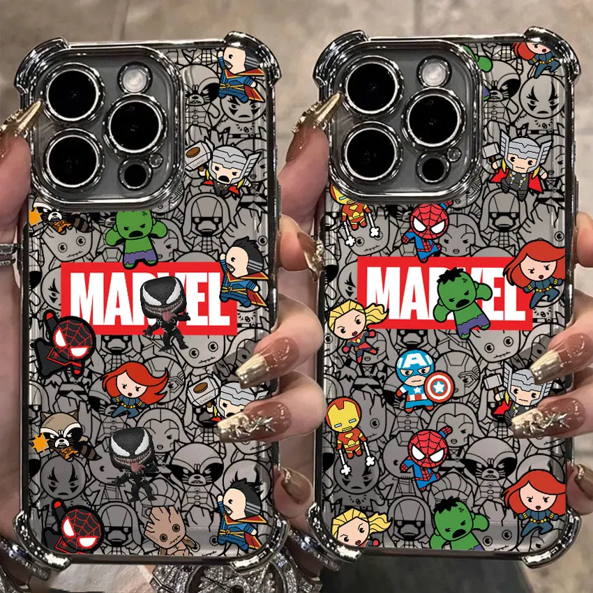 

Cartoon Groot Marvel For Samsung Galaxy A56 Silver Case A55 A54 A52 A53 5G A36 A34 A35 A33 A73 A26 A25 A16 A06 Clear Phone Cover