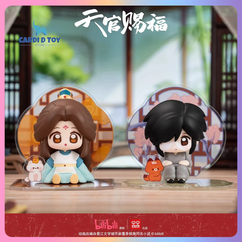 

New Genuine Heaven Official'S Blessing Animation Mystery Box Anime Figures Ornament Gift Toy Classmates Scenery Series Blind Box