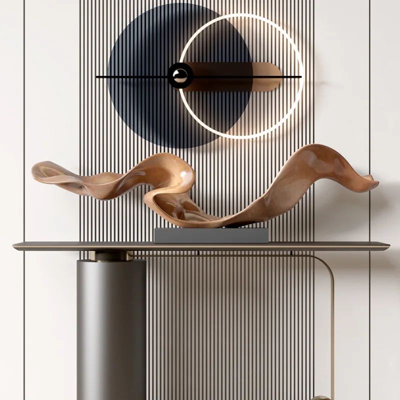 Abstract Home Decor, Luxurious Gold Artist Home Decorations, Other Home Decor Sculptures