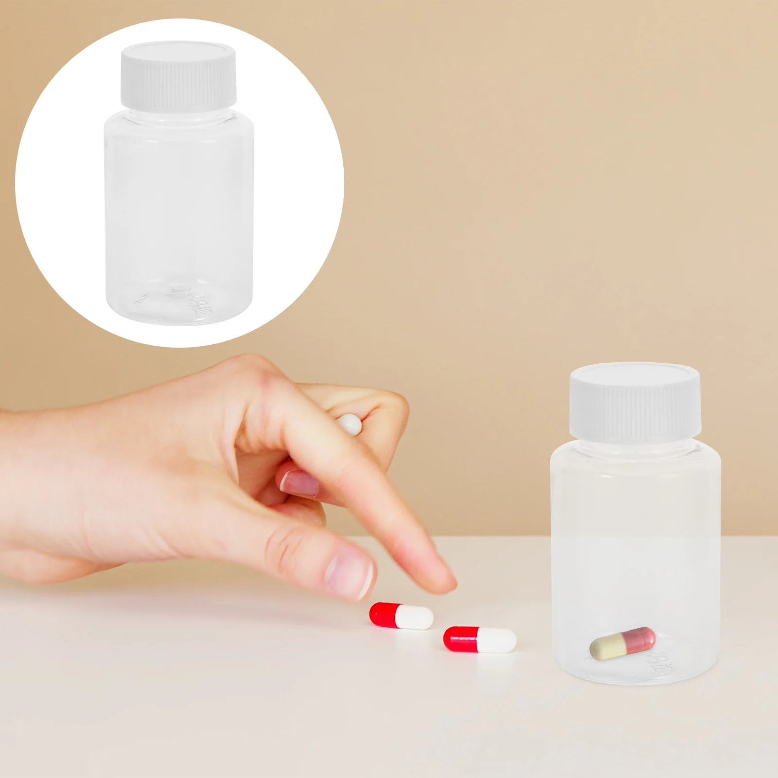 

12pcs Storage Bottles 100Ml Clear Reusable Plastic Travel Containers Leakproof For Liquid Medicine Toiletries Outdoor Trips