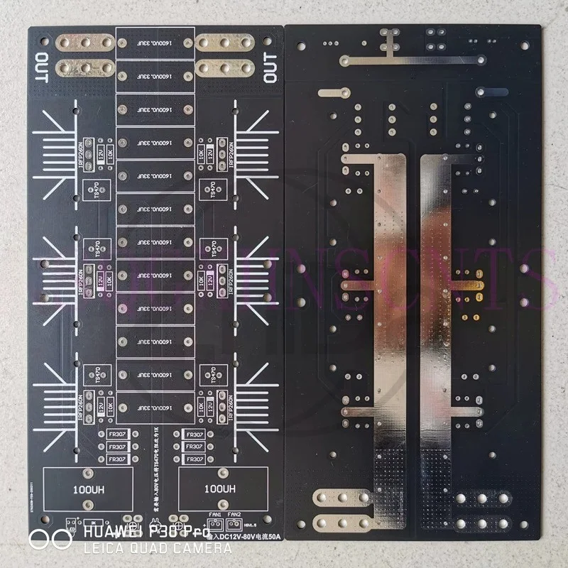 Tapless 6 Tube ZVS Induction Heating PCB Board DIY Kit High Frequency Ferrous Metal Heating Module